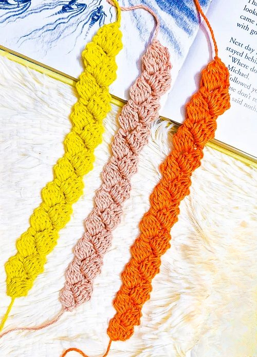 crochet butterfly scarf