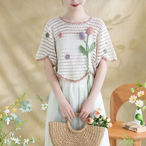 Unique Flower Free Crochet Patterns 5