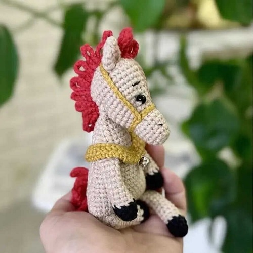Crying Horse Toy Free Crochet Patterns 6