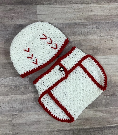 Baseball Diaper Cover
