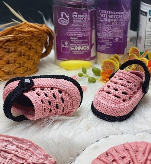 Sapatinho de Crochê Estilo Crocs - Tutorial Completo (10cm)