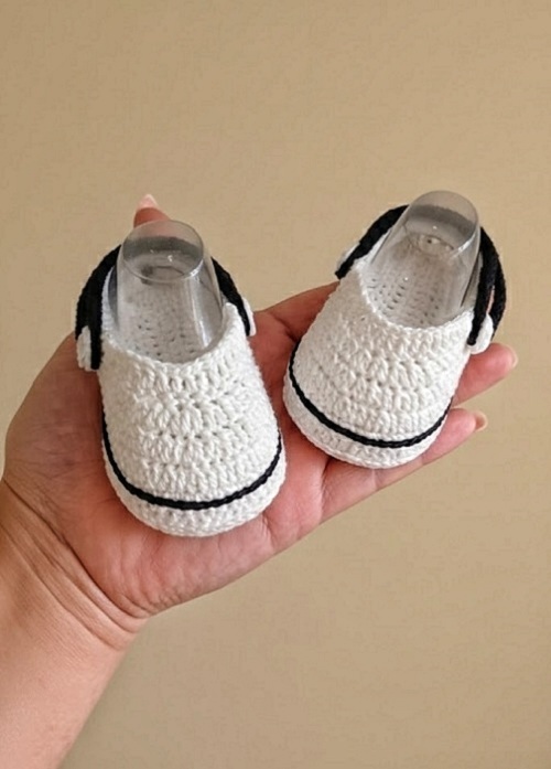 Crochet Crocs - Baby - 0 to 3 months