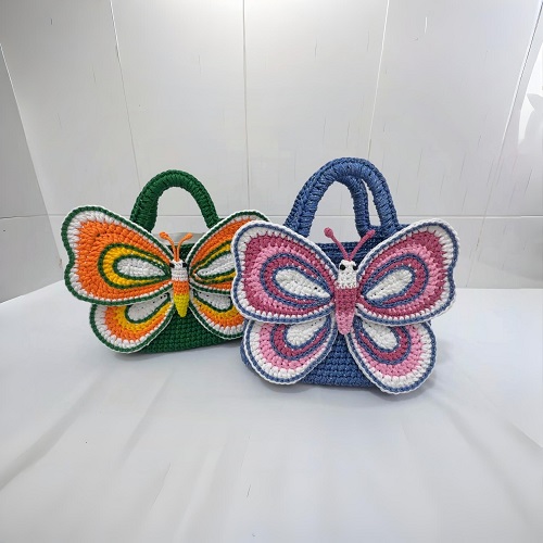 8 Crochet Butterfly Bag Free Patterns 6 8 Crochet Butterfly Bag Free Patterns
