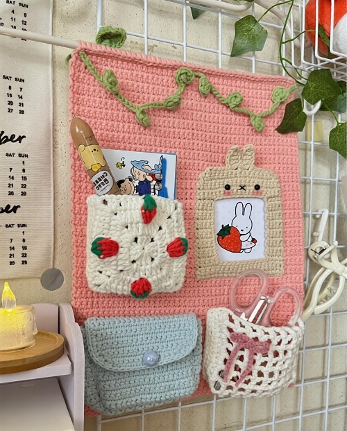 Crochet Crafted Tools Caddy Free Patterns 4