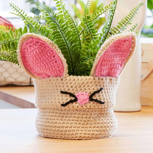 Crochet Spring Basket Free Patterns 6