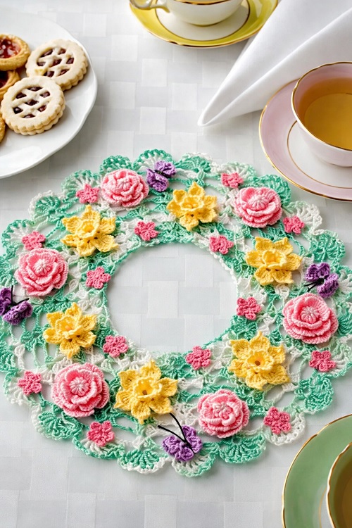 Spring Home Decor Free Crochet Patterns 12