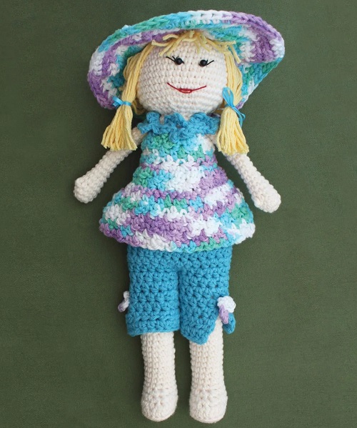 Free Garden Lily Doll Pattern