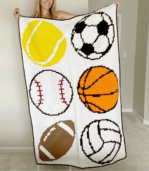 Unique Sports Themed Free Crochet Patterns 1