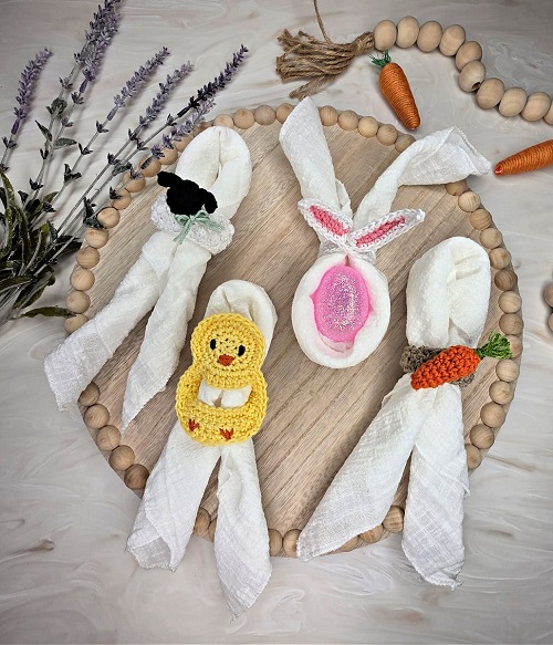easter-crochet-napkin-rings