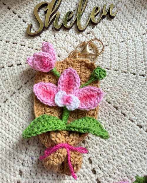9 Unique Orchid Free Crochet Patterns