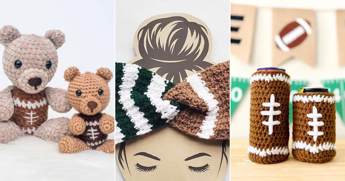 Unique Sports Themed Free Crochet Patterns