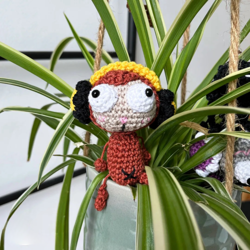 crochet monkey 7
