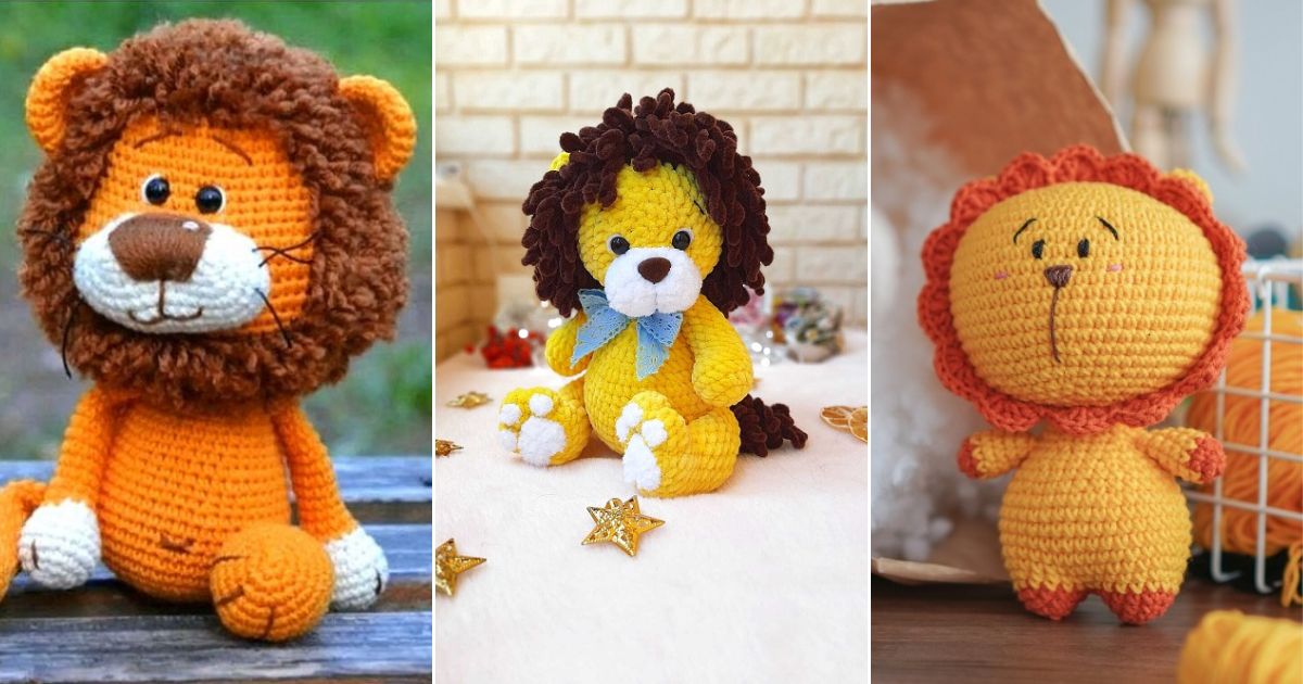 Free Lion Crochet Patterns