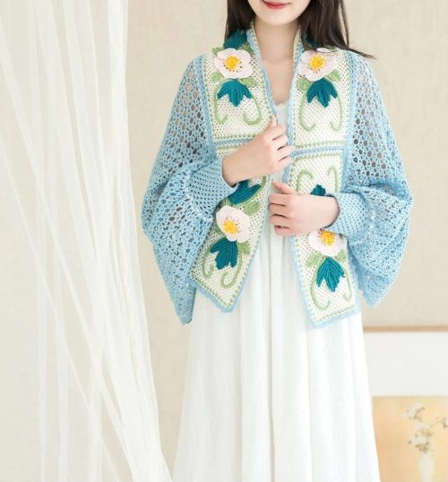 Unique hibiscus Free Crochet Patterns 9