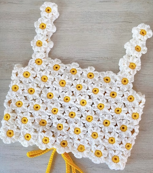 6 Crochet Floral Tank Top Free Patterns 8 6 Crochet Floral Tank Top Free Patterns
