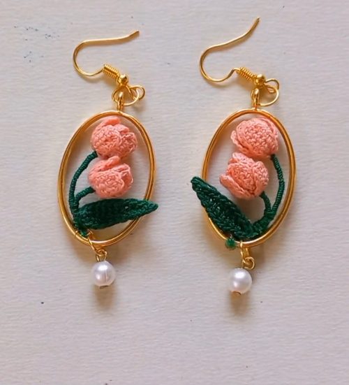 14 Crochet Summer Earrings Free Patterns