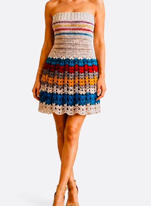 9 Crochet Tube Dress Free Patterns 6 9 Crochet Tube Dress Free Patterns