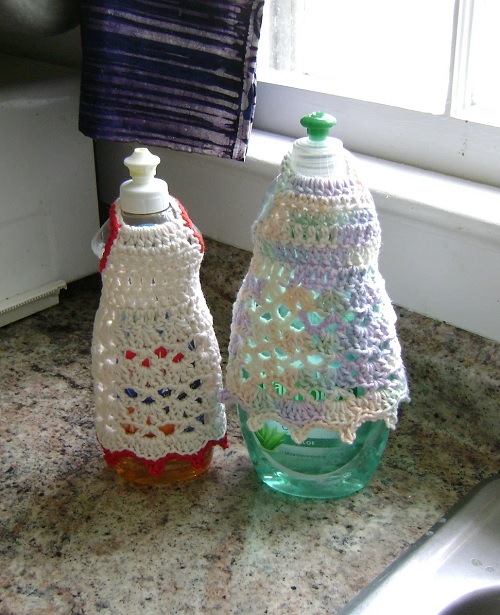 10 Dish Soap Apron Free Crochet Patterns 10 Mesh Dish Soap Apron Free Crochet Patterns