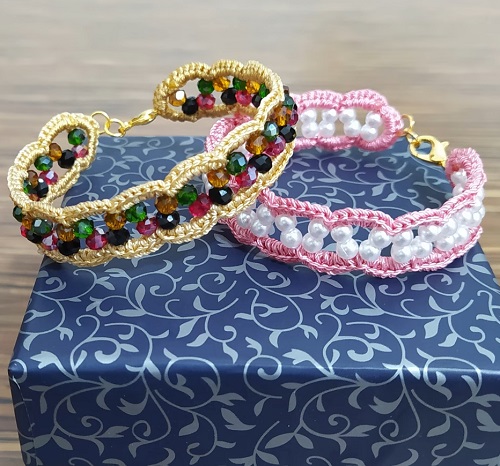 10 Under 30 Minutes Bracelet Free Crochet Patterns 6 10 Under 30 Minutes Bracelet Free Crochet Patterns