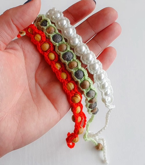 10 Under 30 Minutes Bracelet Free Crochet Patterns 7 10 Under 30 Minutes Bracelet Free Crochet Patterns