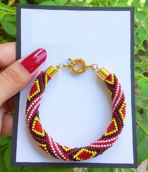 8 Crochet Seed Bead Bracelet Free Patterns 3 Beautiful Seed Bead Crochet Bracelet