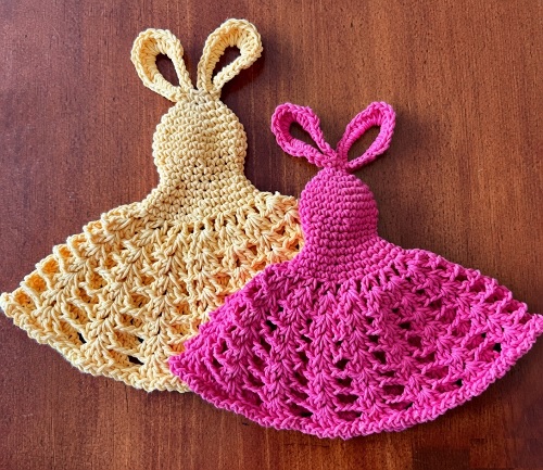 10 Dish Soap Apron Free Crochet Patterns 6 free-pattern-dish-soap-friends