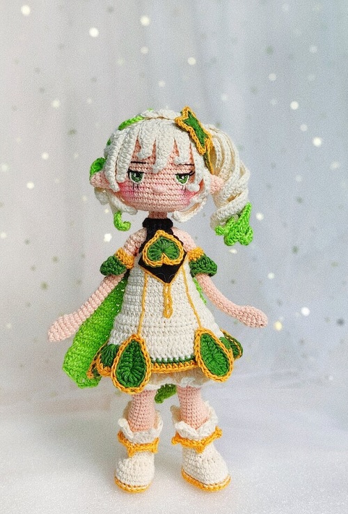 11 Crochet Genshin Impact Free Patterns 5 #37 Amigurumi Nahida Genshin Impact tutorial PART 1// Crochet Nahida doll | DIY Amigurumi Doll