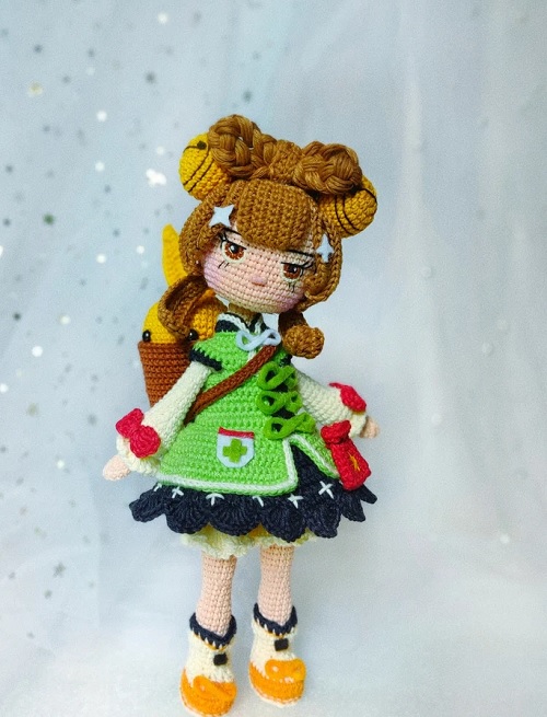 11 Crochet Genshin Impact Free Patterns 9 #36 Amigurumi Yao Yao Genshin Impact tutorial PART 1// Crochet Yao Yao| DIY Amigurumi Doll