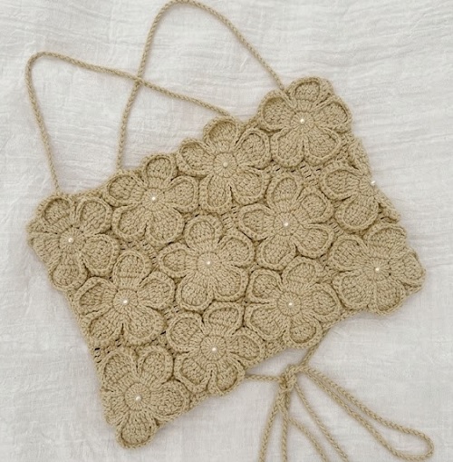 7 Crochet Floral Zara Top Free Patterns 6 Crochet floral zara top