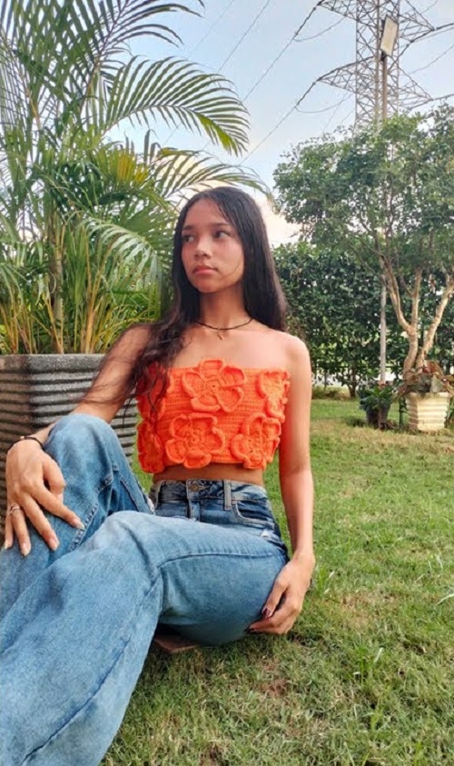 7 Crochet Floral Zara Top Free Patterns 8 crochet floral top
