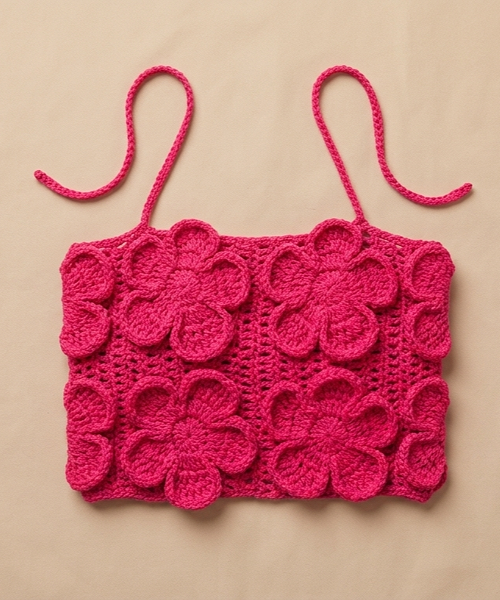 7 Crochet Floral Zara Top Free Patterns 3 7 Crochet Floral Zara Top Free Patterns