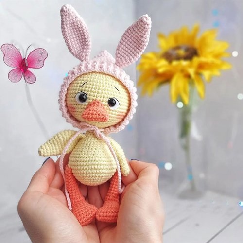 7 Lala Fanfan Duck Free Crochet Patterns 5 Lala Fanfan Duck