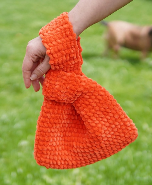 10 One Hour Crochet Bag Free Patterns 12 Japanese KNOT BAG Crochet
