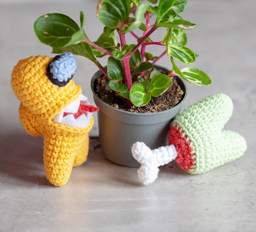 16 Among Us Free Crochet Patterns 12 Among Us Monster Halloween