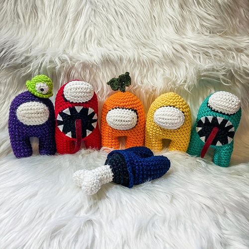 16 Among Us Free Crochet Patterns 7 Among Us Imposter Crewmate Amigurumi