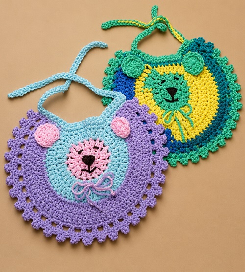 13 Animal Baby Bibs Free Crochet Patterns 6 Crochet The Sweet Baby Bib