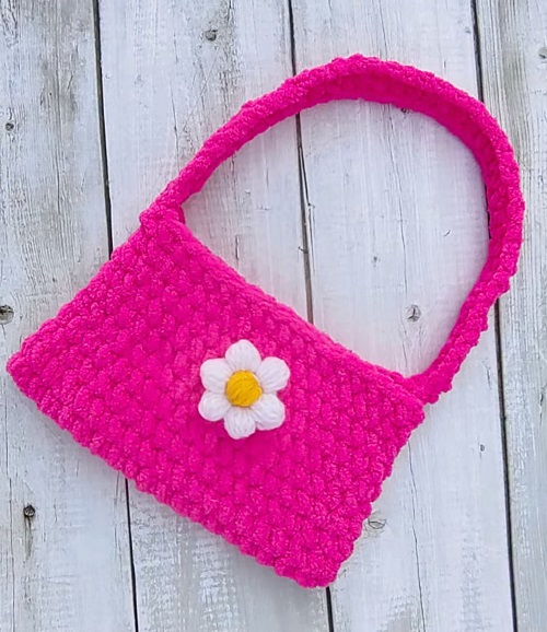 10 One Hour Crochet Bag Free Patterns 5 Crochet Barbie Bag ONE HOUR project