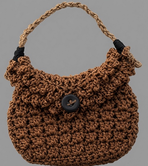 10 One Hour Crochet Bag Free Patterns 7 ONE HOUR CROCHET BAG pattern