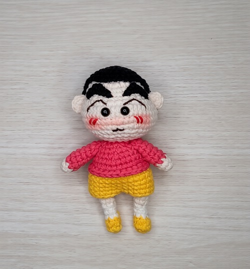 9 Shin Chan Free Crochet Patterns 7 Crayon Shin-Chan crochet